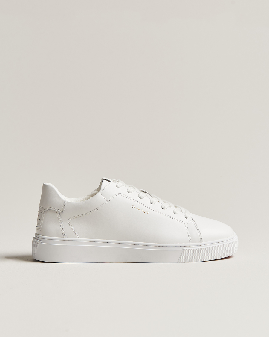 Herre | GANT Mc Julien Leather Sneaker White | GANT | Mc Julien Leather Sneaker White