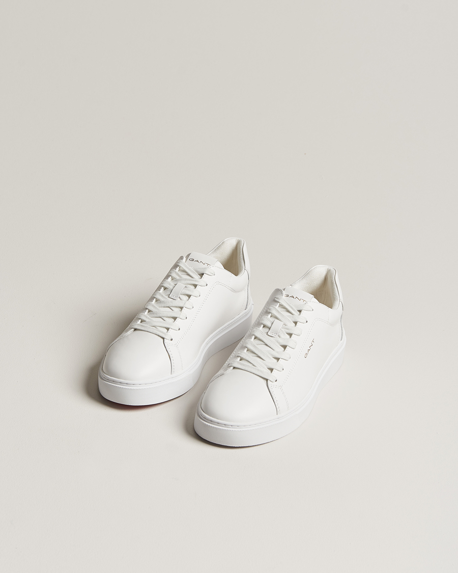 Herre | GANT Mc Julien Leather Sneaker White | GANT | Mc Julien Leather Sneaker White