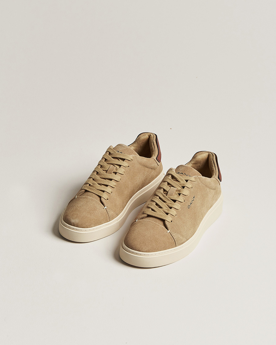 Herre | GANT | GANT | Mc Julien Suede Sneaker Dark Khaki