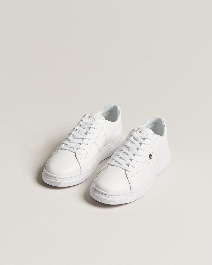 Herre | Sko | GANT | Joree Lightweight Leather Sneaker White