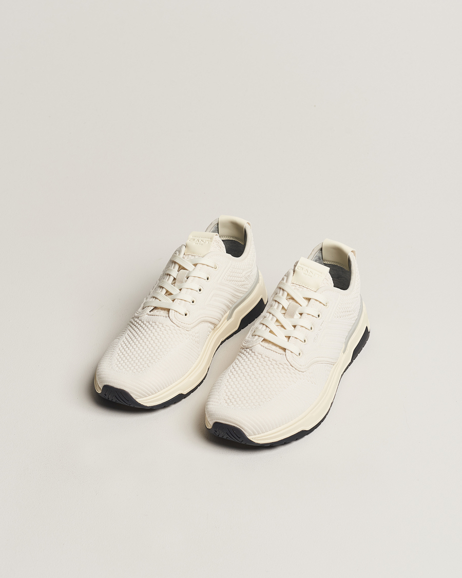 Herre | Preppy Authentic | GANT | Jeuton Mesh Sneaker Off White