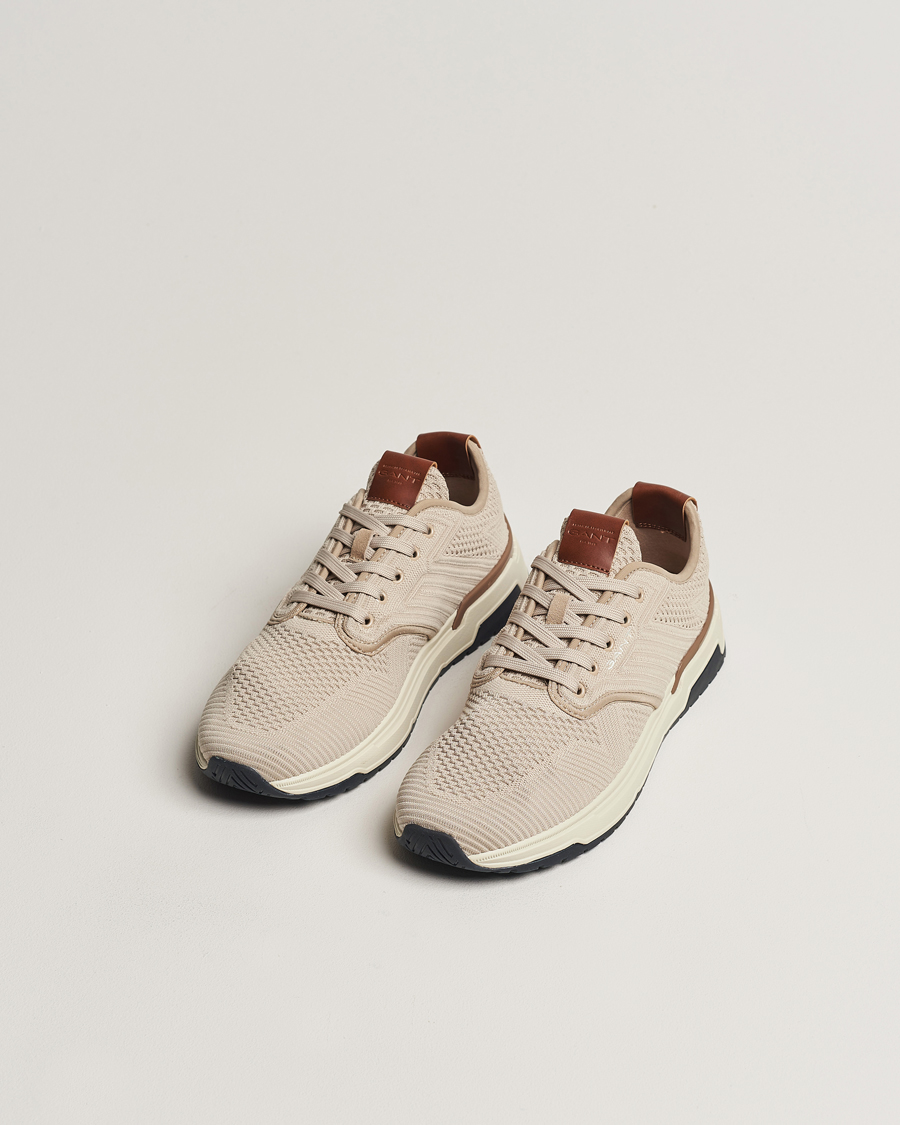 Herre | Avdelinger | GANT | Jeuton Mesh Sneaker Taupe