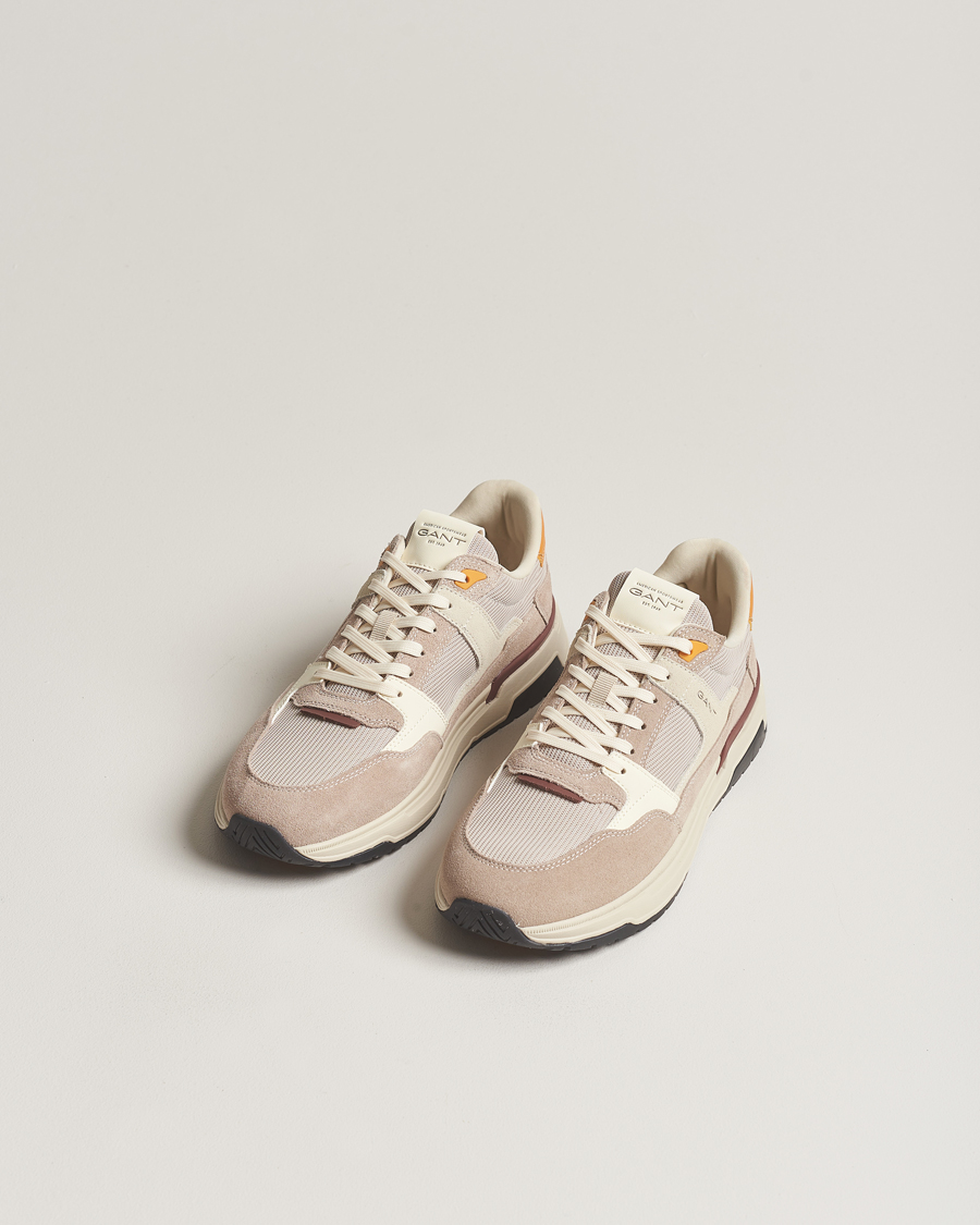 Herre | Sneakers med lavt skaft | GANT | Jeuton Sneaker Taupe