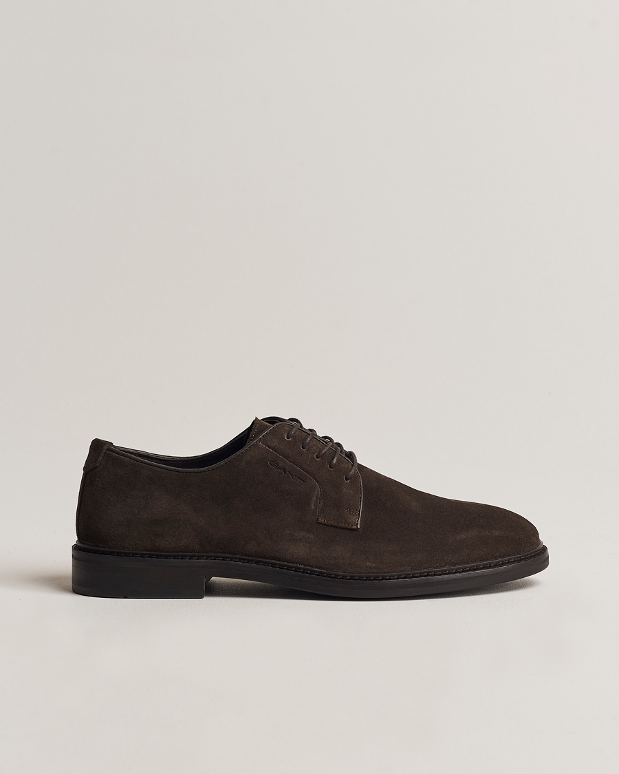 Herre | GANT Bidford Suede Derby Coffee Brown | GANT | Bidford Suede Derby Coffee Brown