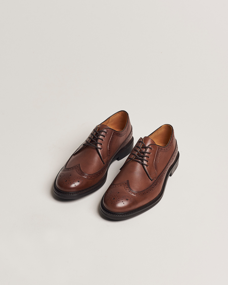 Herre | Afdelinger | GANT | Bidford Leather Brogues Cognac