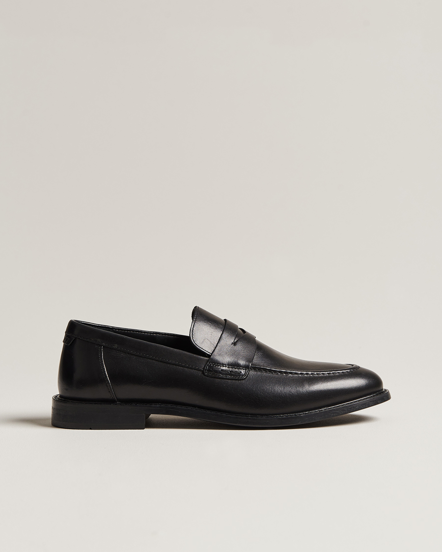 Herre | GANT Lozham Leather Loafer Black | GANT | Lozham Leather Loafer Black