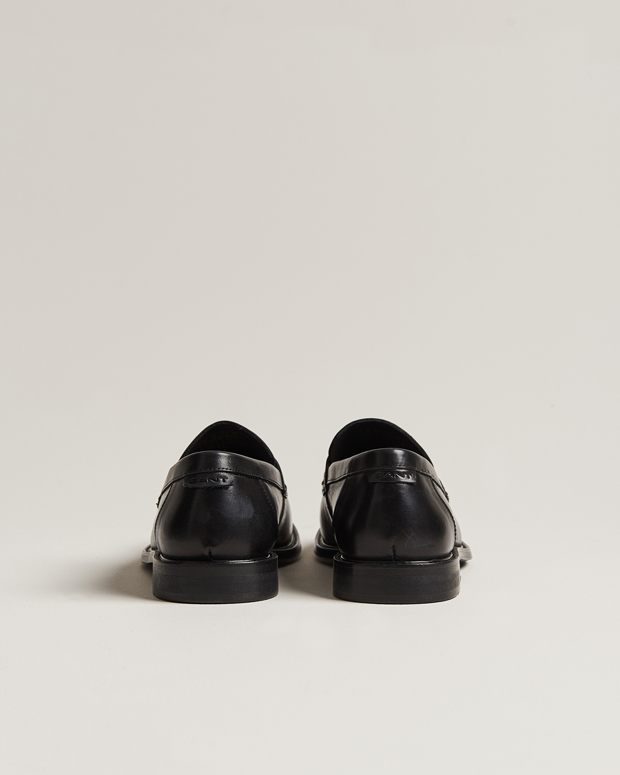 Herre | GANT Lozham Leather Loafer Black | GANT | Lozham Leather Loafer Black