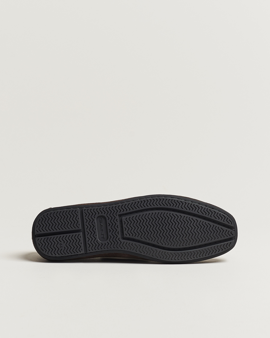 Herre | GANT Wilmon Suede Car Shoe Dark Brown | GANT | Wilmon Suede Car Shoe Dark Brown