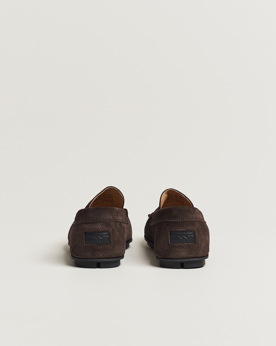 Herre | GANT Wilmon Suede Car Shoe Dark Brown | GANT | Wilmon Suede Car Shoe Dark Brown