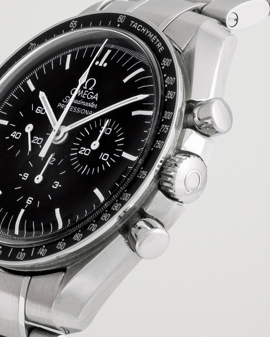 Herre | Omega Pre-Owned Speedmaster Moonwatch PRO 005 Steel Black Silver | Omega Pre-Owned | Speedmaster Moonwatch PRO 005 Steel Black Silver