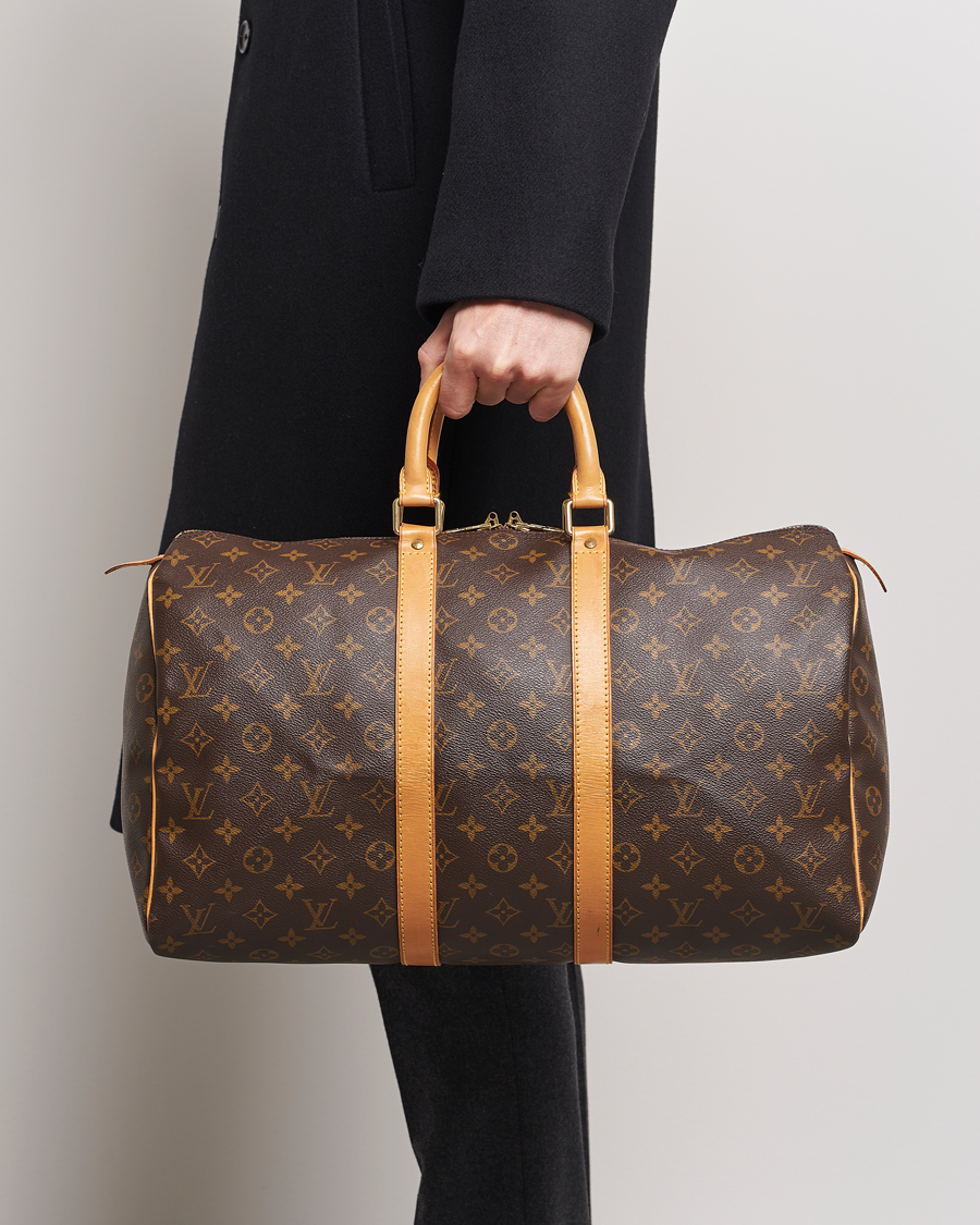 Herre | Tilbehør | Louis Vuitton Pre-Owned | Keepall 45 Bag Monogram 