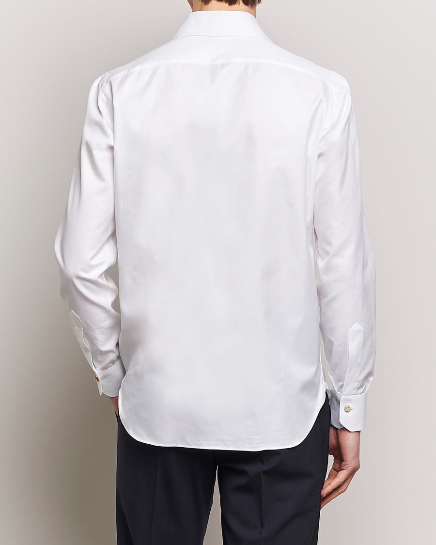 Herre | Skjorter | Kiton | Slim Fit Dress Shirt White