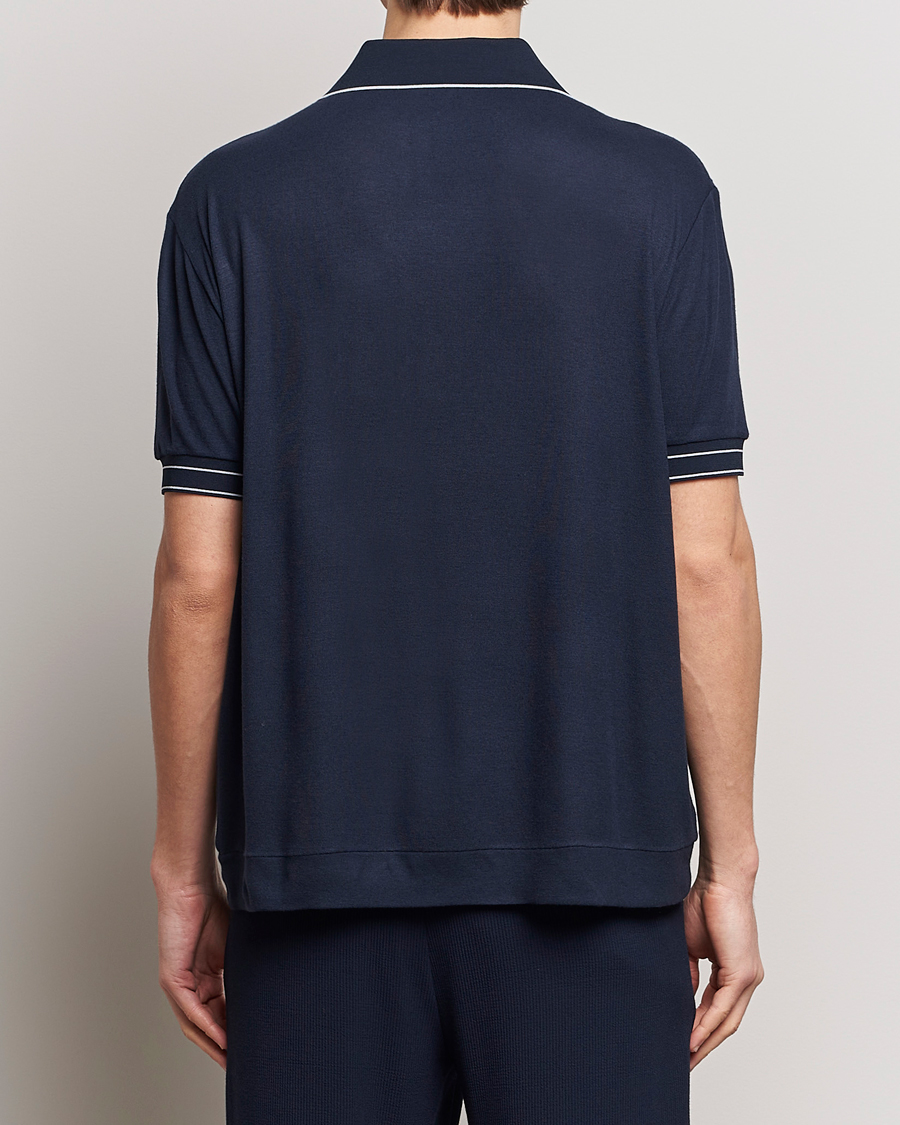Herre | Polotrøjer | Giorgio Armani | Short Sleeve Riviera Polo Navy