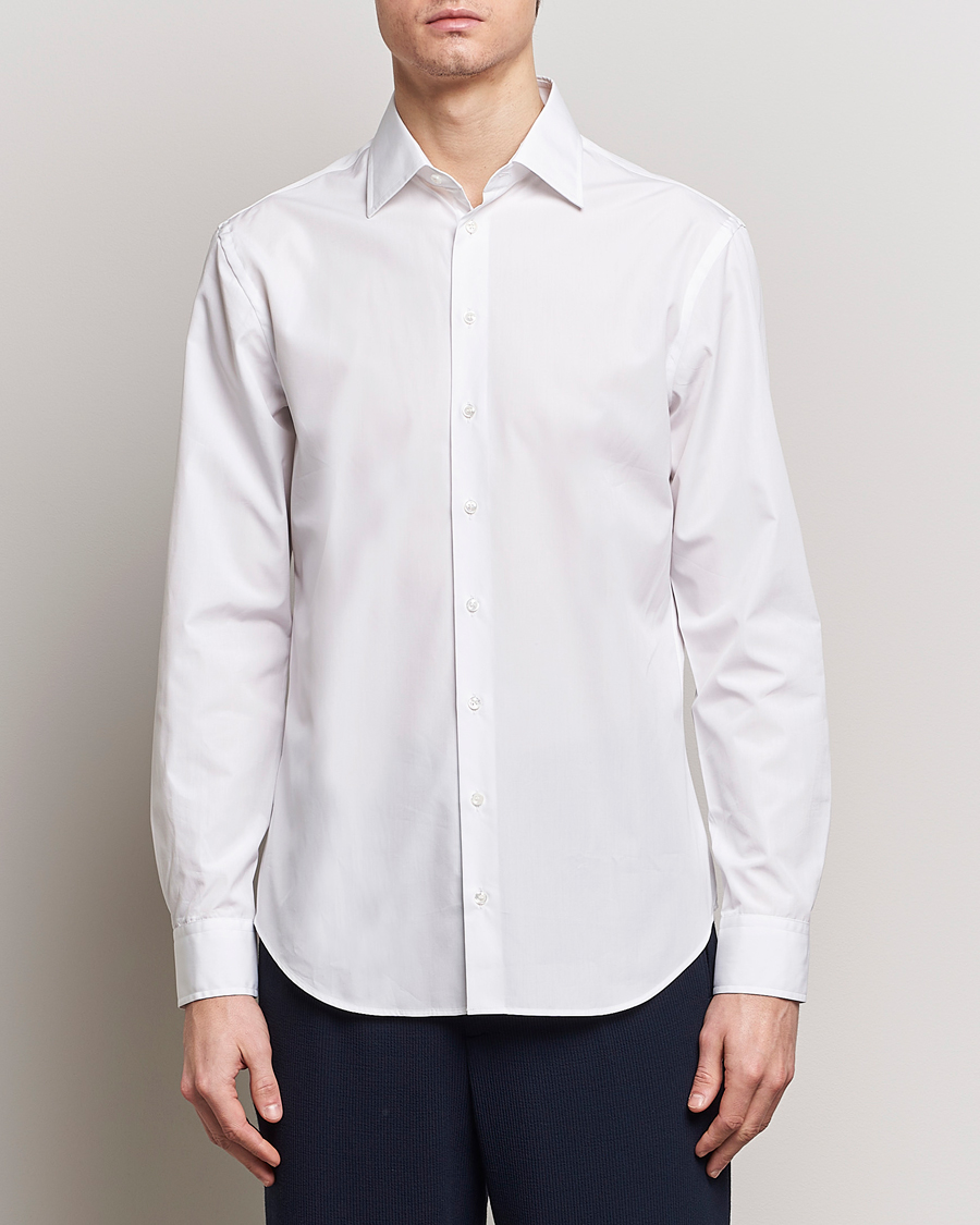 Herre | Italian Department | Giorgio Armani | Slim Fit Dress Shirt White