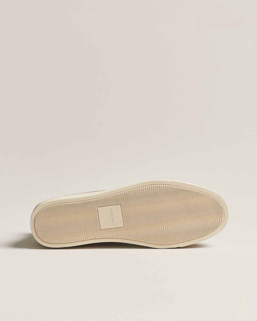 Herre | Giorgio Armani Intrecci Chukka Boot Beige Suede | Giorgio Armani | Intrecci Chukka Boot Beige Suede