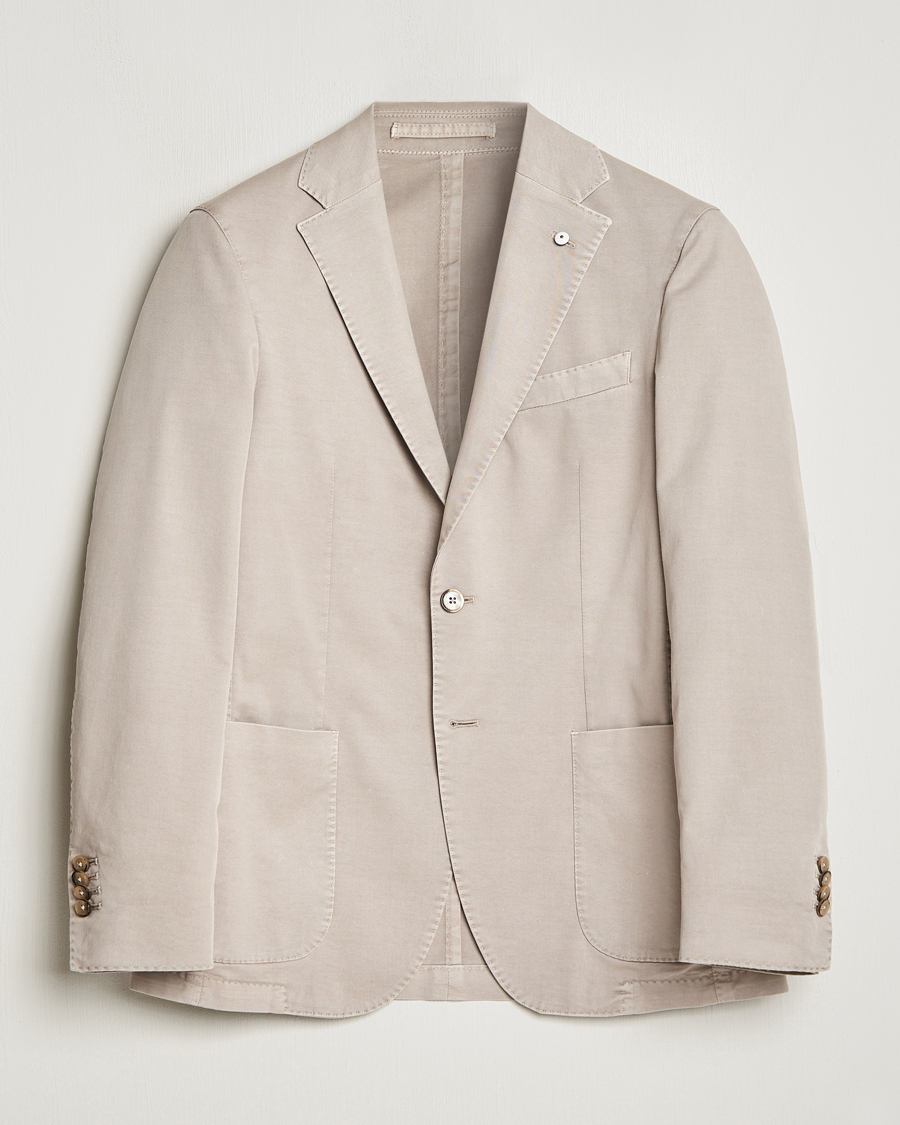 Herre | Blazere & jakker | L.B.M. 1911 | Jack Regular Fit Cotton Stretch Blazer Light Grey