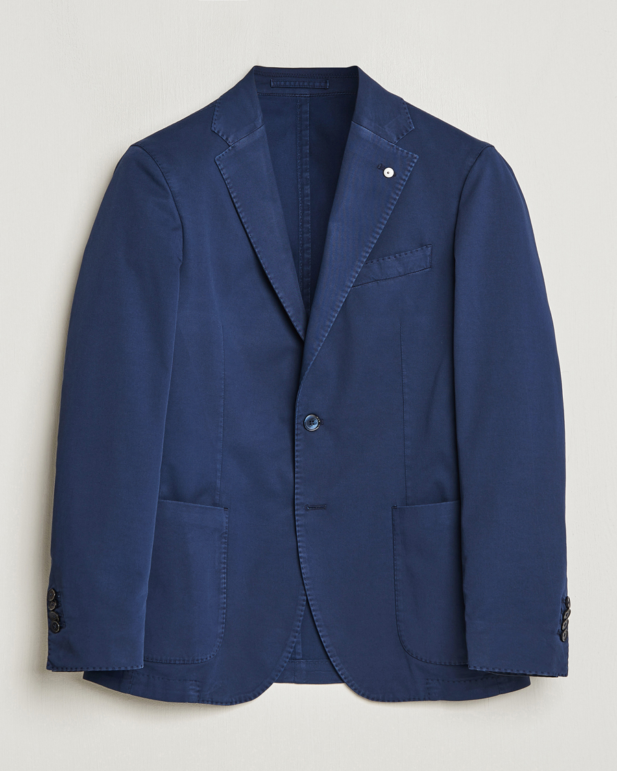 Herre | Blazere & jakker | L.B.M. 1911 | Jack Regular Fit Cotton Stretch Blazer Navy
