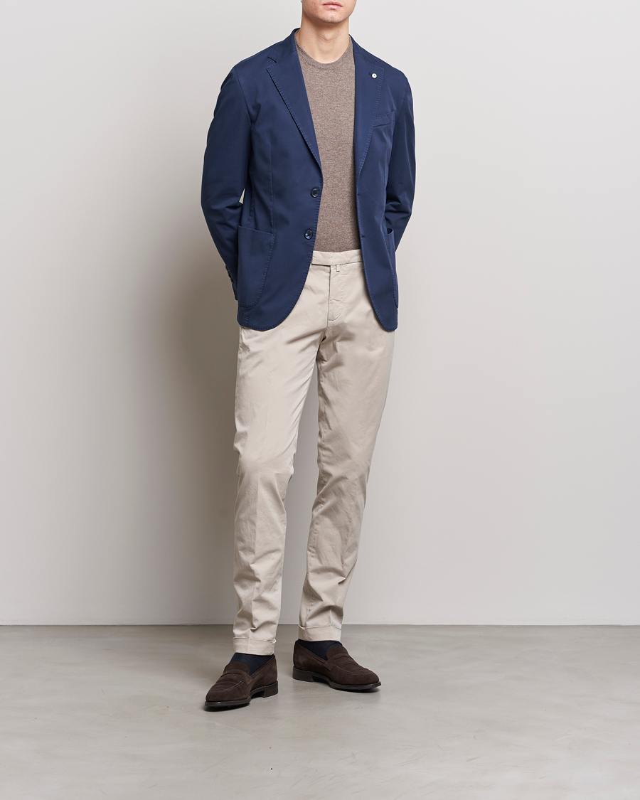 Herre | Blazere & jakker | L.B.M. 1911 | Jack Regular Fit Cotton Stretch Blazer Navy