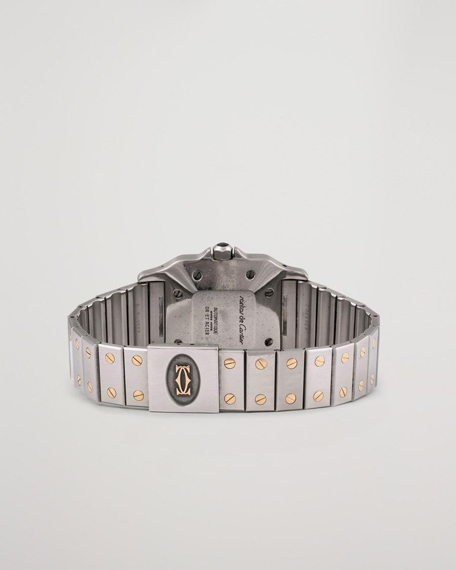 Herre | Cartier Pre-Owned Santos Galbée 2961 Silver | Cartier Pre-Owned | Santos Galbée 2961 Silver