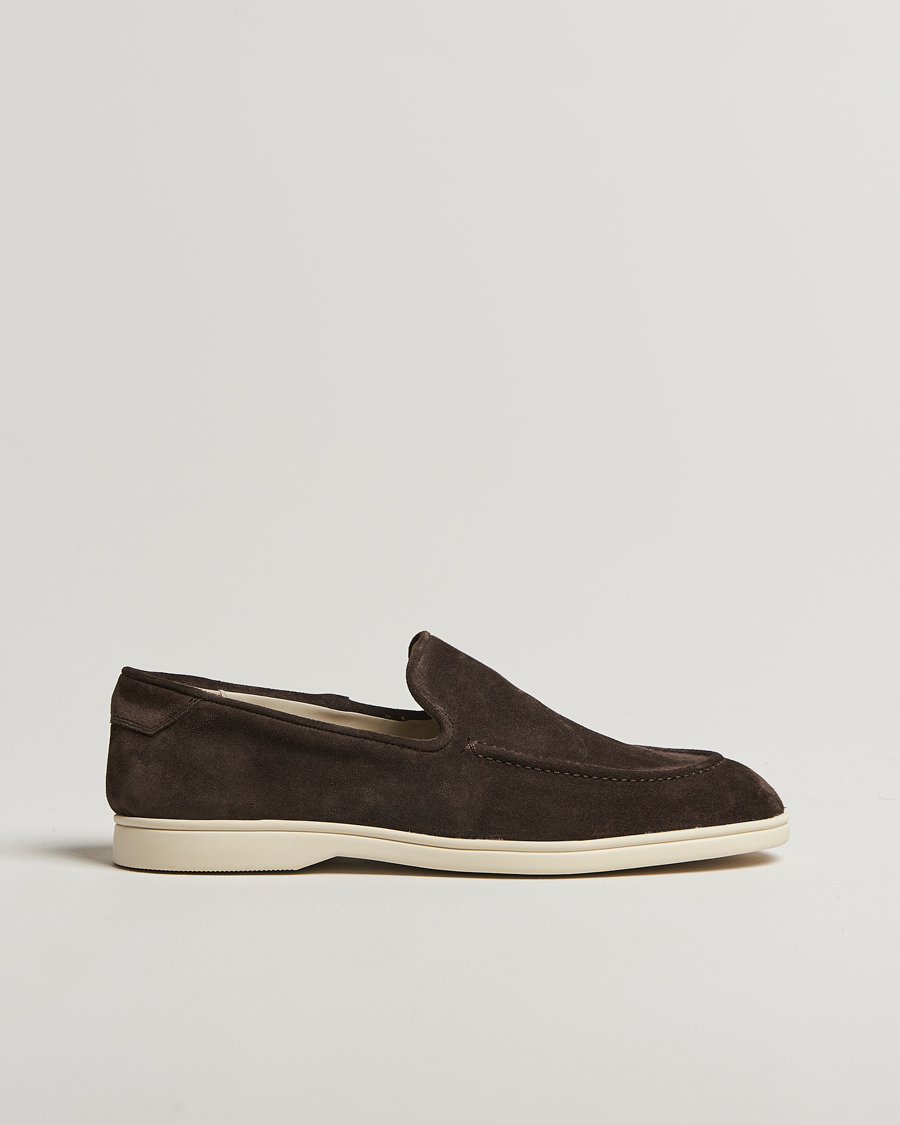 Herre | Sneakers | CQP | Debonair Suede Loafers Chocolate