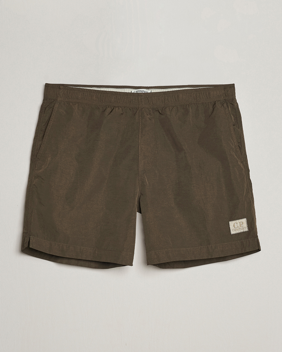 Herre | Badebukser | C.P. Company | Eco Chrome-R Swimshorts Dark Olive
