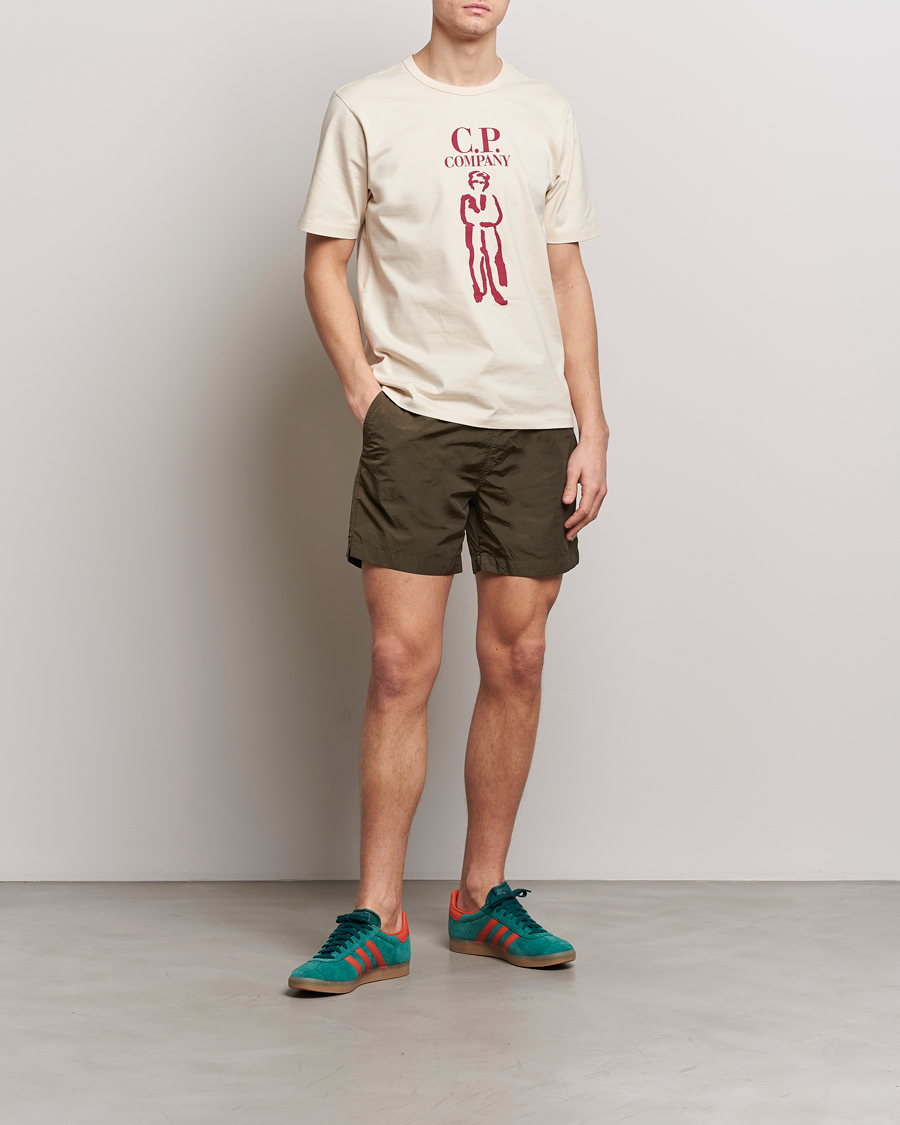 Herre | Badebukser | C.P. Company | Eco Chrome-R Swimshorts Dark Olive