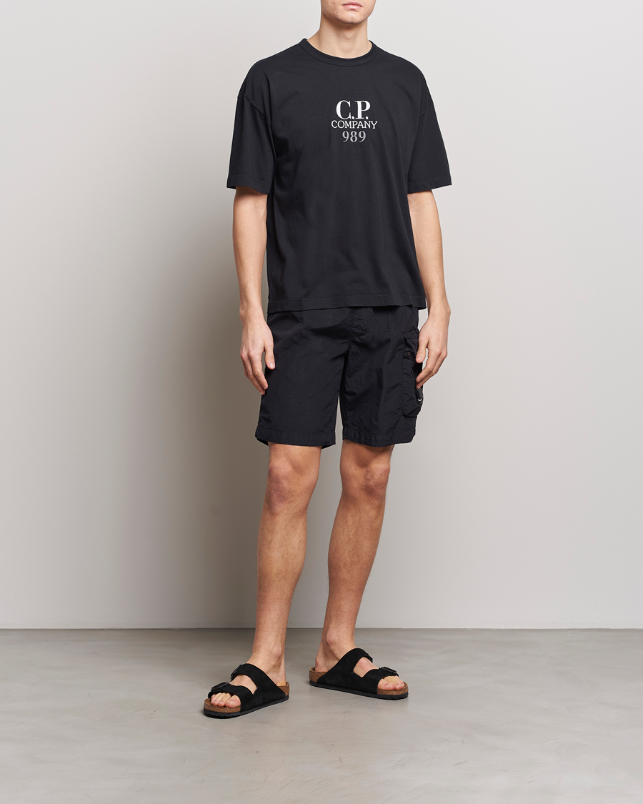 Herre | Badebukser | C.P. Company | Flatt Nylon Cargo Swimshorts Black