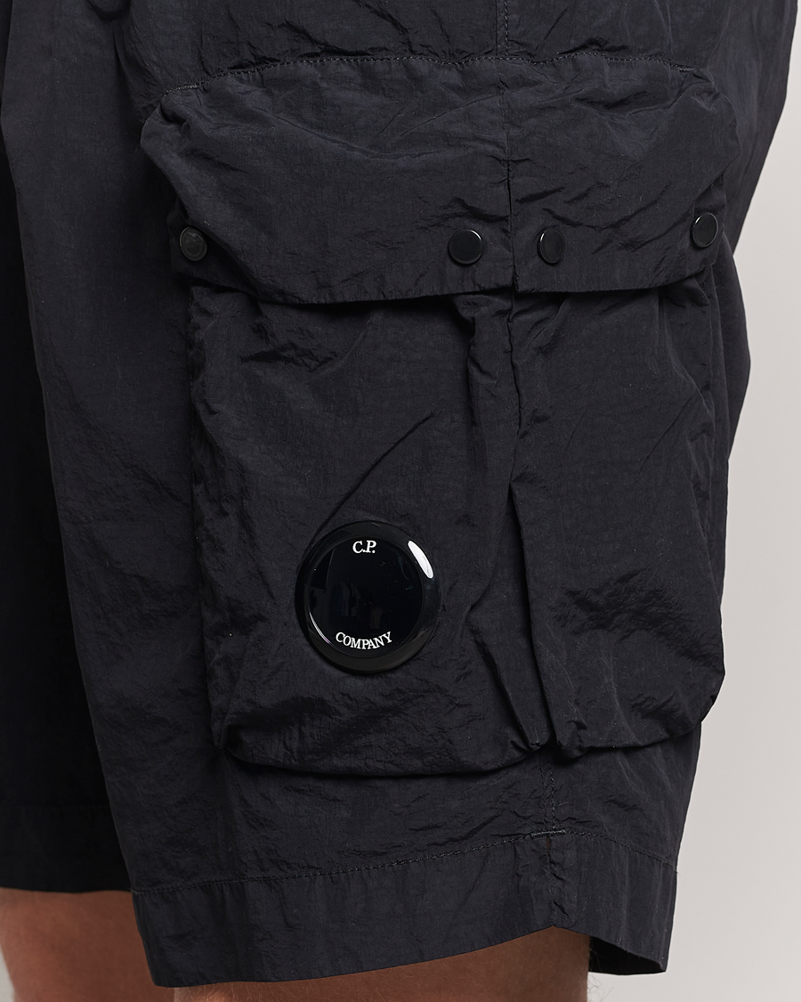 Herre | Badebukser | C.P. Company | Flatt Nylon Cargo Swimshorts Black