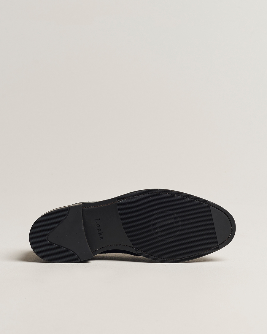 Herre | Loake 1880 Grant Shadow Sole Black Suede | Loake 1880 | Grant Shadow Sole Black Suede