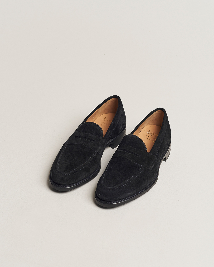 Herre | Eksklusivt for Care of Carl | Loake 1880 | Grant Shadow Sole Black Suede