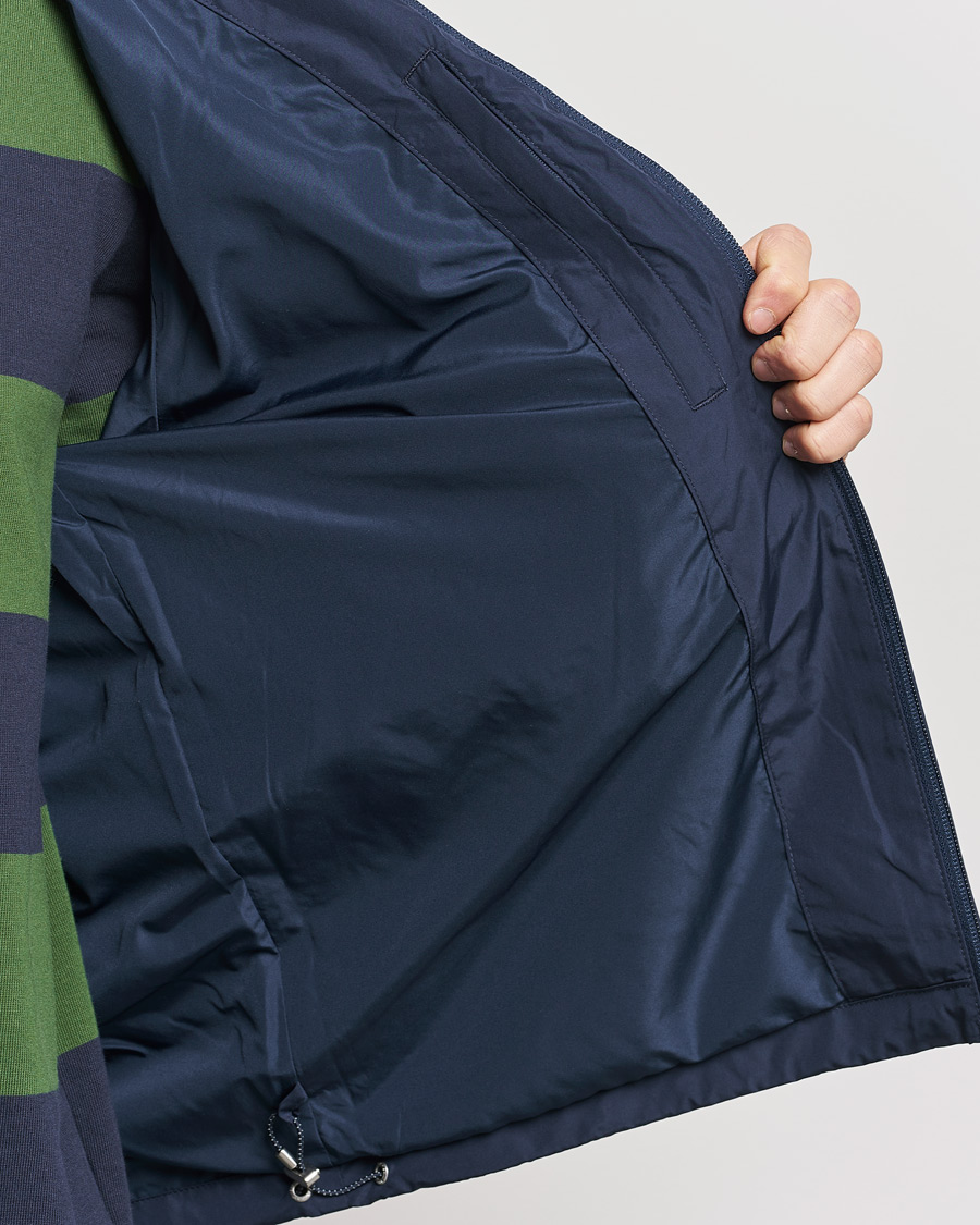 Herre | Jakker | GANT | Light Nylon Windcheater Evening Blue