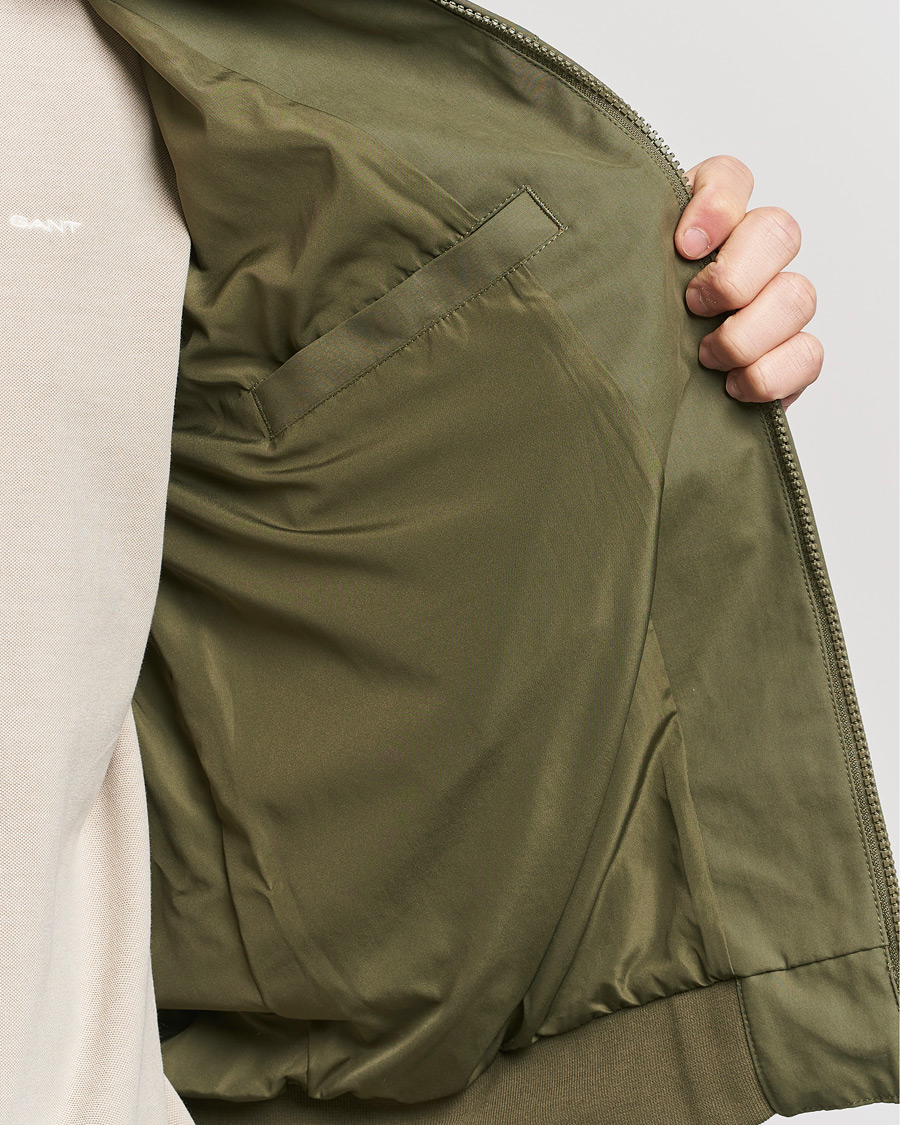 Herre | Jakker | GANT | The Hampshire Jacket Dryed Rosemary