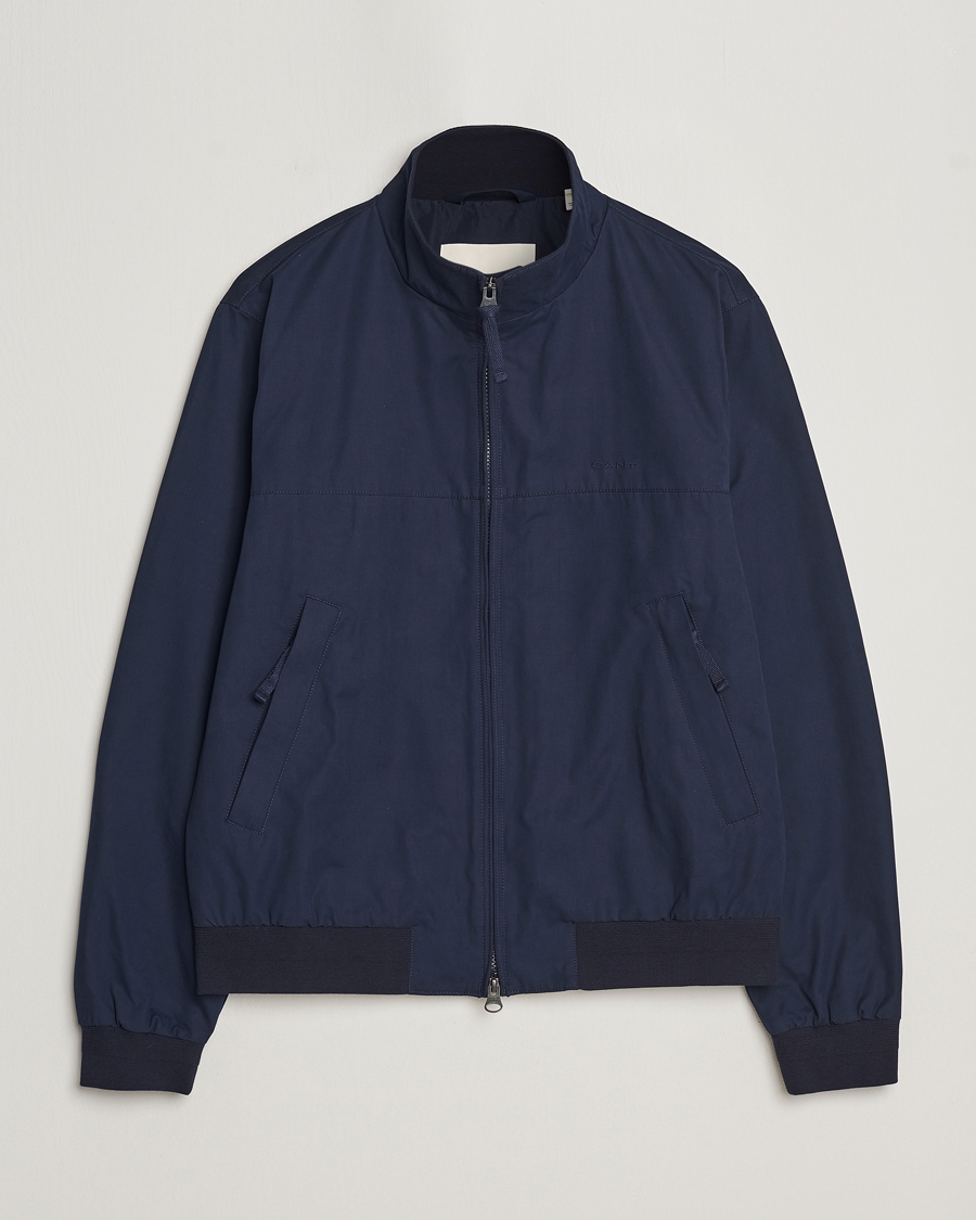 Herre | Jakker | GANT | The Hampshire Jacket Evening Blue