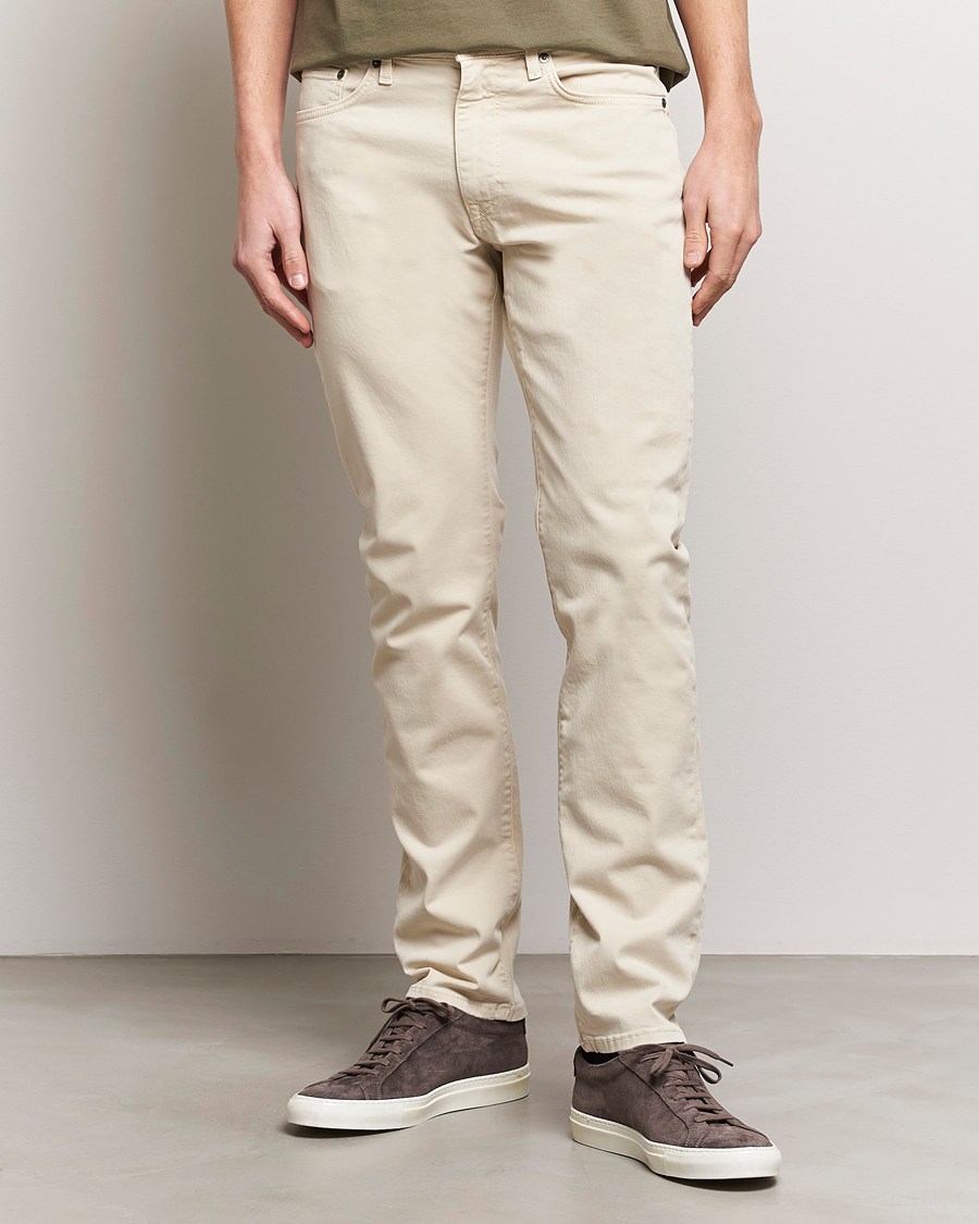 Herre | 5-lommersbukser | GANT | Hayes Desert Jeans Silky Beige