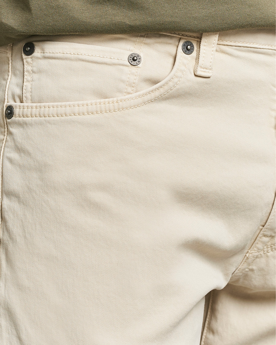 Herre | Bukser | GANT | Hayes Desert Jeans Silky Beige