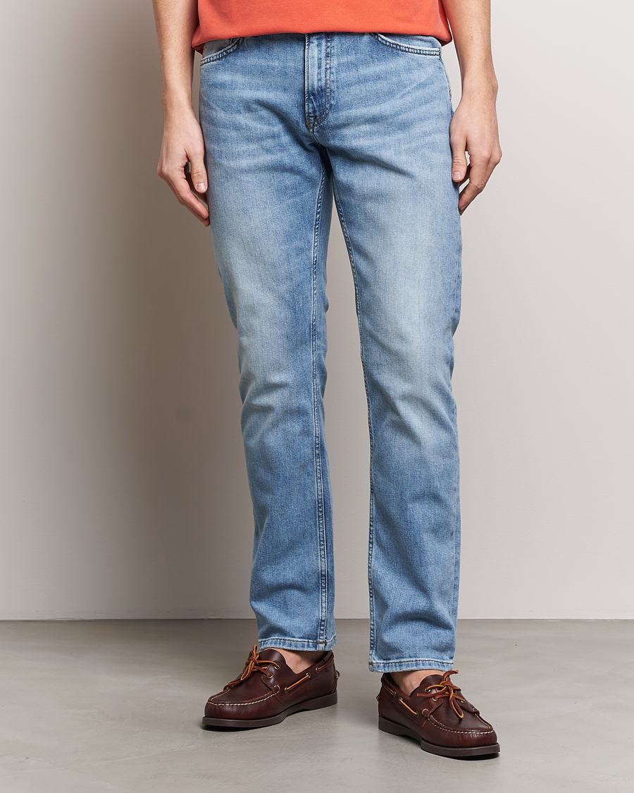 Herre |  | GANT | Regular Fit Jeans Light Blue Vintage