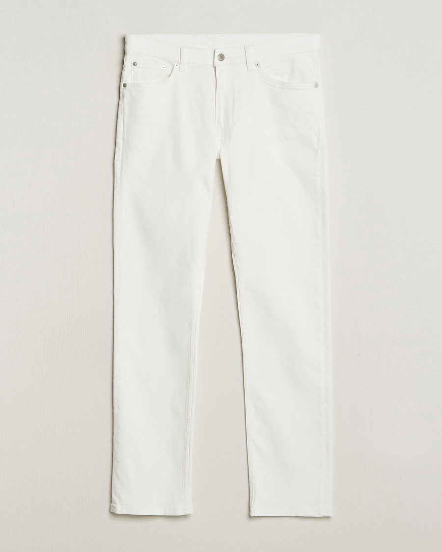 Herre | Bukser | GANT | Regular Fit Jeans Eggshell