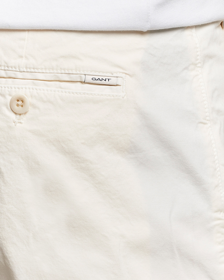 Herre | Shorts | GANT | Regular Sunbleached Shorts Cream