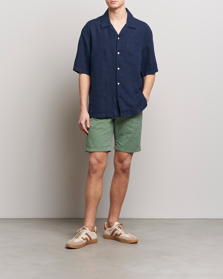 Herre |  | GANT | Regular Sunbleached Shorts Kalamata Green