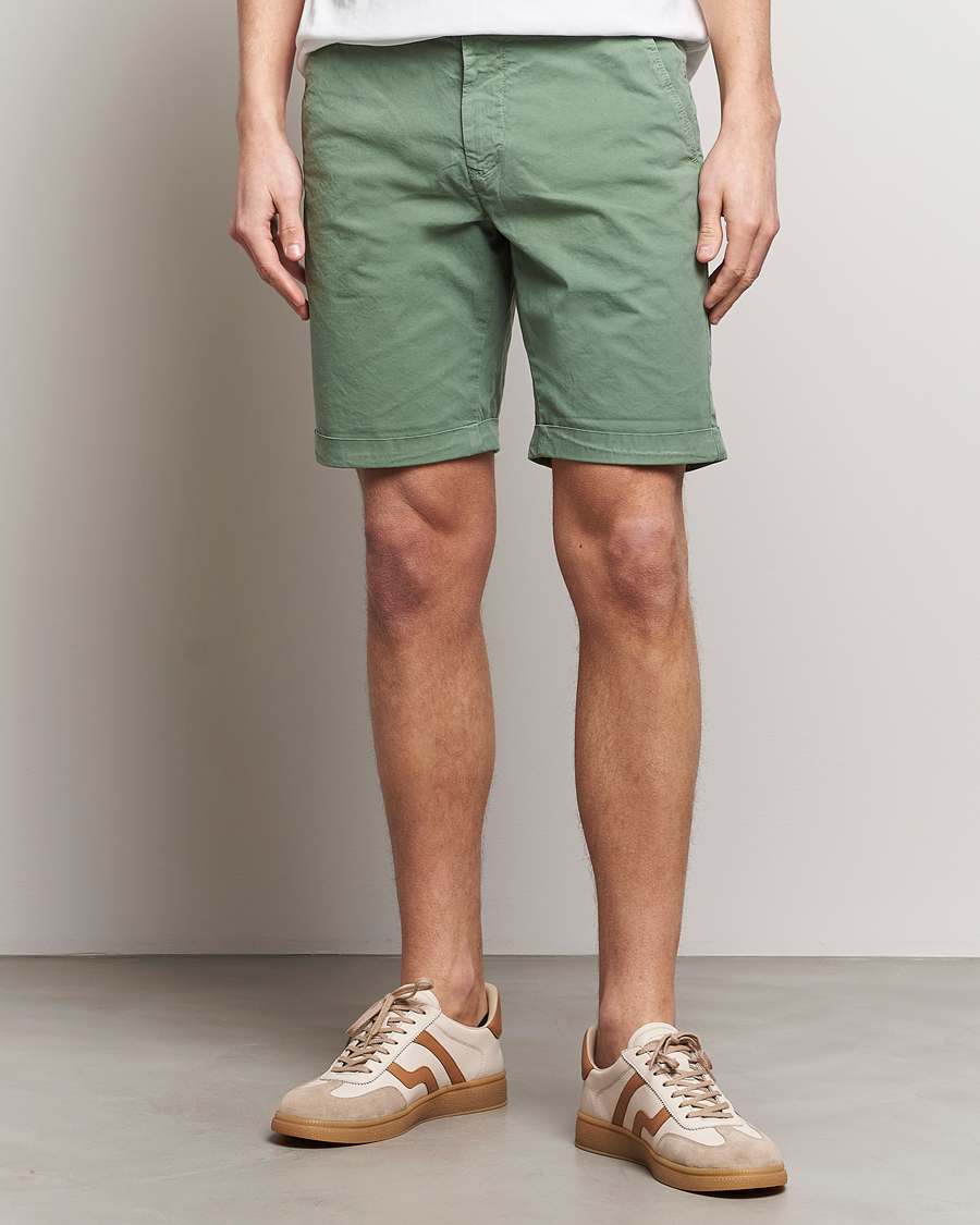 Herr | GANT | GANT | Regular Sunbleached Shorts Kalamata Green