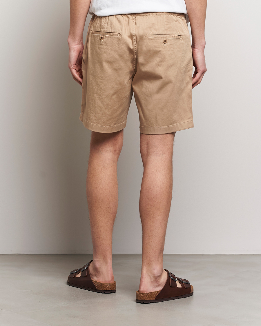 Herre | Shorts | GANT | Drawstring Logo Shorts Dark Khaki
