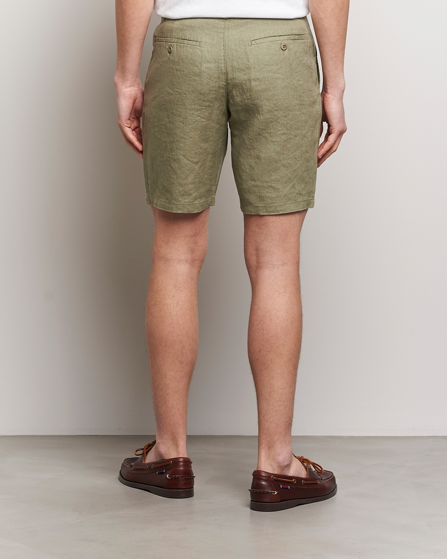 Herre | Shorts | GANT | Relaxed Linen Drawstring Shorts Dried Clay
