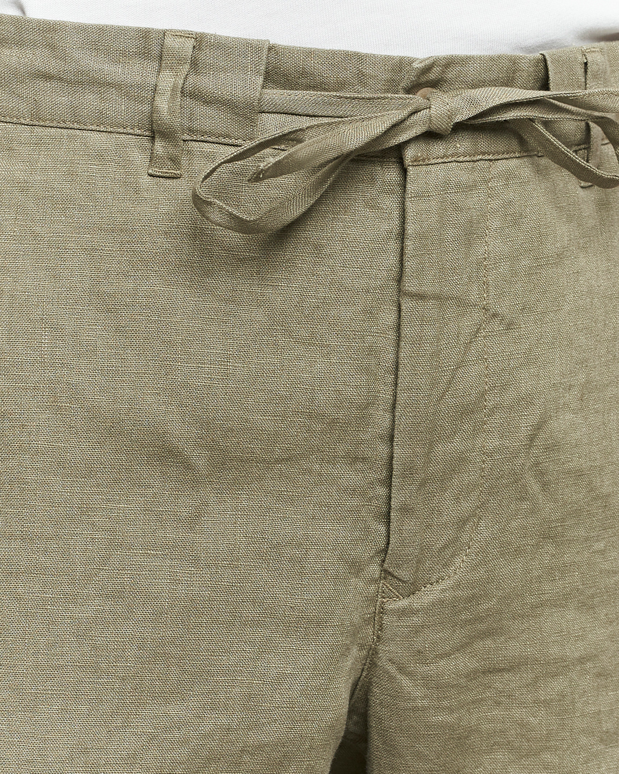 Herre | Shorts | GANT | Relaxed Linen Drawstring Shorts Dried Clay