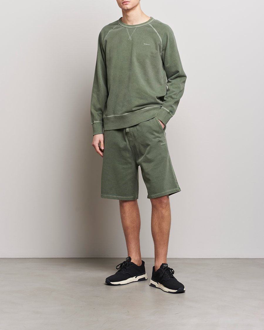 Herre |  | GANT | Sunbleached Sweatshorts Pine Green