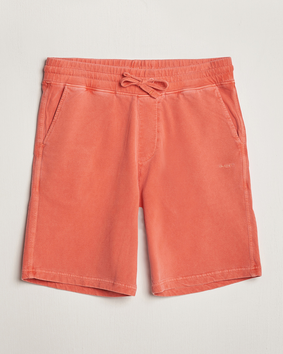 Herre | Shorts | Gant | Sunbleached Sweatshorts Burnt Orange