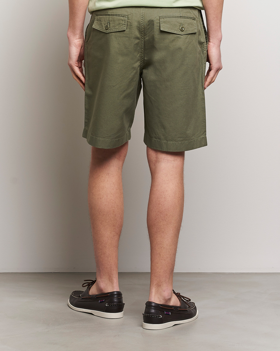 Herre | Shorts | GANT | Cotton/Linen Shorts Four Leaf Clover