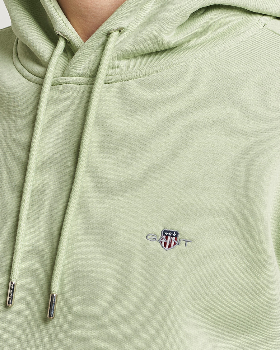 Herre | Trøjer | GANT | Original Shield Logo Hoodie Milky Matcha