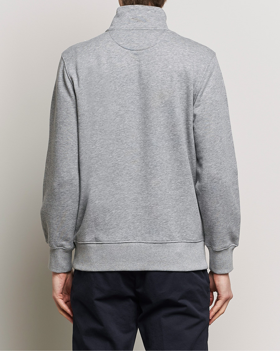 Herre | Trøjer | GANT | Original Full Zip Grey Melange