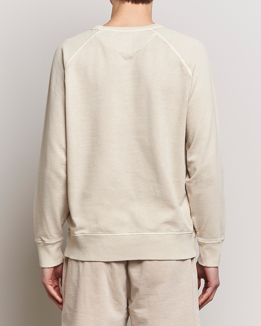 Herre | Trøjer | GANT | Sunbleached Crew Neck Sweatshirt Silky Beige