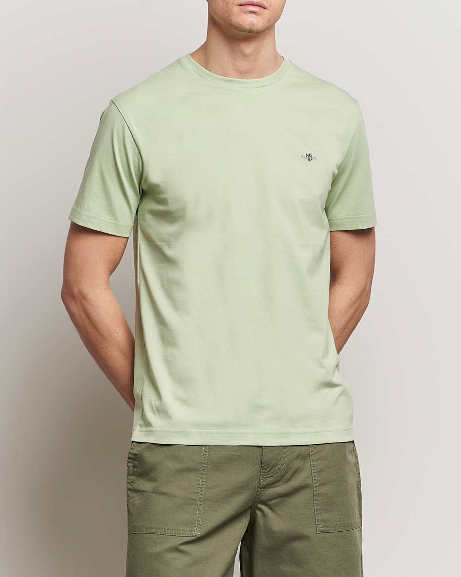 Herr | T-Shirts | GANT | The Original T-Shirt Milky Matcha